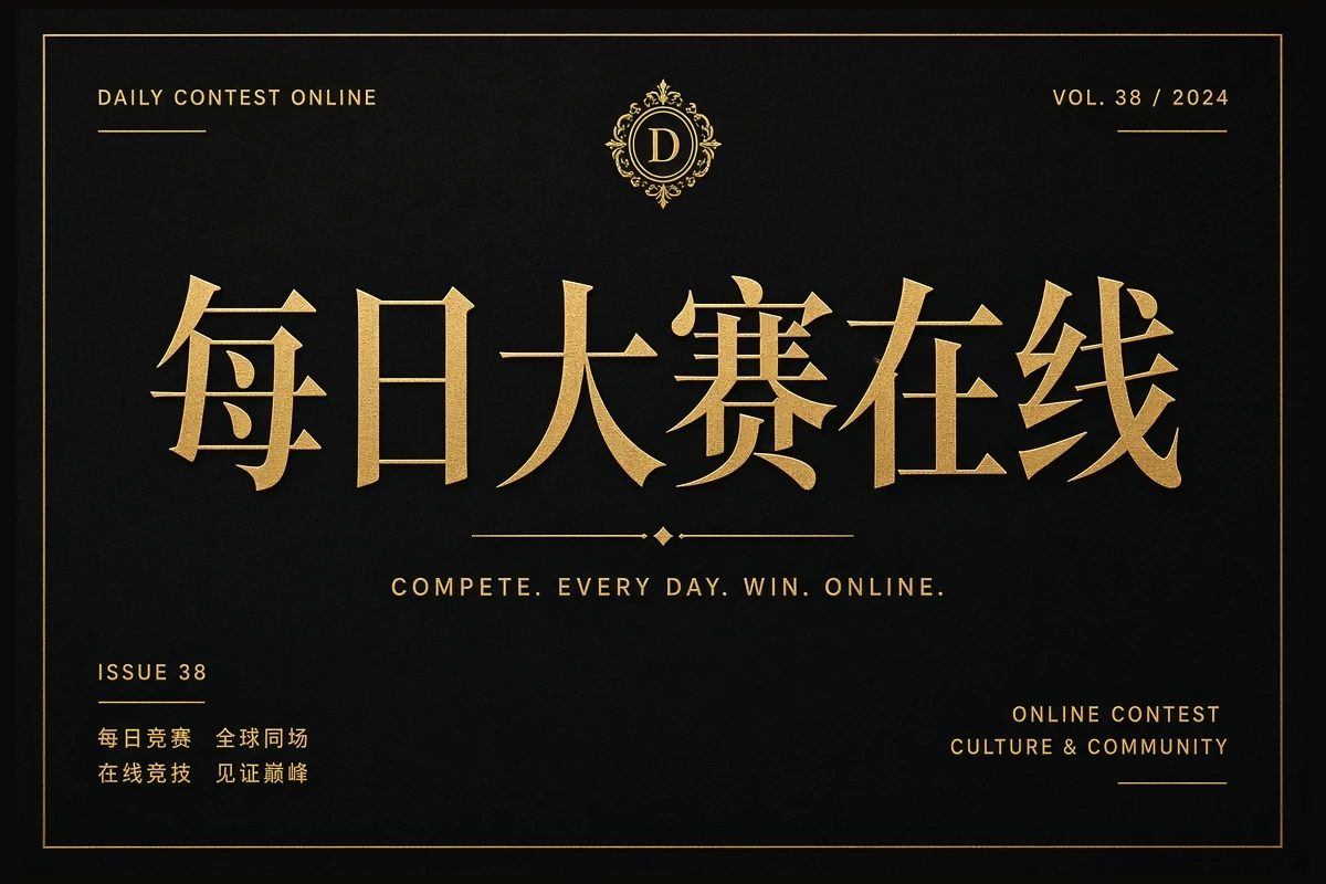 每日大赛在线品牌画面